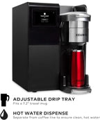 Keurig K-3550 Large Business Single Serve Coffee Maker, Plumbed, Silver/Black