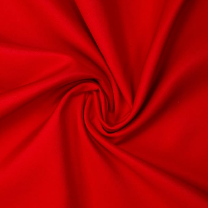 Gee Di Moda Rectangle Tablecloth - 60 x 126 Inch Red Table Cloth for 8 Foot Rectangle Tables - Heavy Duty Washable Fabric - for Holiday Party, Dinner, Weddings, Baby Shower & Events