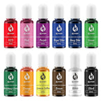 Oil Based Food Coloring for Chocolate 12 Colors x 10 ml Concentrated Oil Food Coloring for Melting Chocolate Candy Melts Cake Pops Strawberries