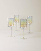 Lenox 897499 Tuscany Classics Iridescent Set of 4 Glasses - Red Wine
