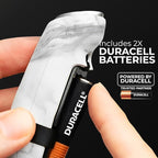 Zulay Kitchen Patented Tornado Triple Whisk Milk Frother with 4 Duracell Batteries – Handheld Foam Maker for Coffee, Lattes, Matcha & Hot Chocolate – Rich, Creamy Froth in Seconds - Marble