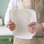Microwave Steamer with Lid and Tray, Vegetables Steamer for Microwave Bowl, Microwavable Cookware Supplies (2 - Layer)