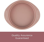 Farberware Baking Nonstick Cake Pan, Rectangle, 9 Inch x 13 Inch, Red Rose Gold