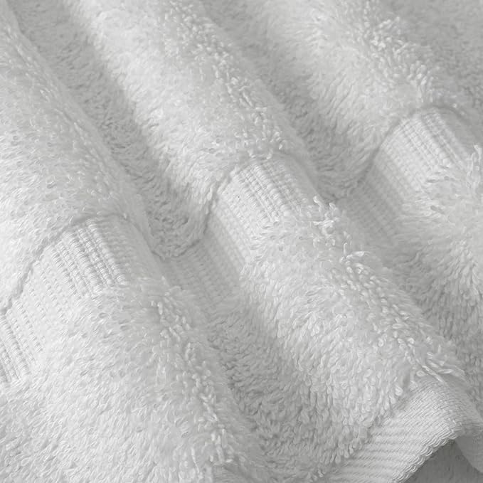 Chakir Turkish Linens | Hotel & Spa Quality 100% Cotton Premium Turkish Towels | Soft & Absorbent (4-Piece Washcloths, White)