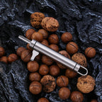 Totority Heavy Duty Walnut Opener and Macadamia Nut Cracker 304 Stainless Steel Household Nut Sheller Tool for Pecans and Hazelnuts, Kitchen Specialty Gadget for Home Use