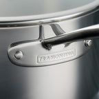 Tramontina Tri-Ply Clad Stainless Steel 12-Piece Cookware Set with Glass Lids, Pots and Pans Kitchen Set, Induction-Ready, Dishwasher-Safe, NSF-Certified