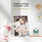 14 Inch Heavy Duty Plate Stand (2 Pack) – Metal Display Easel for Large Plates, Platters, Picture Frames, Plaques, Signs and Posters