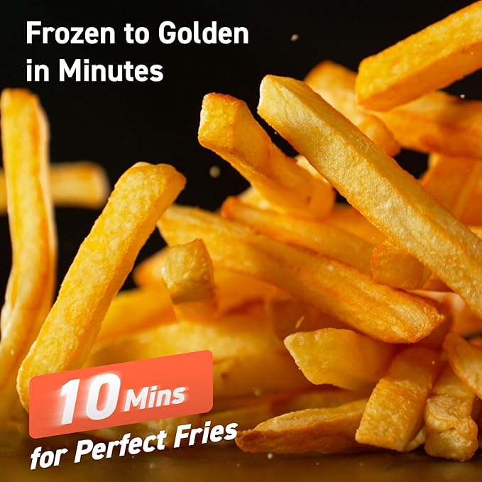 COSORI Air Fryer 2.1 Qt, 4-in-1 Small Mini Airfryer, Bake, Roast, Reheat, 97% Less Oil, Compact & Quiet, Nonstick & Dishwasher Safe Basket, 30 In-App Recipes with Nutrition Facts, Auto-Shut Off, Green