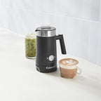 Cuisinart Hot and Cold Foam Milk Frother, Electric Frother for Coffee, Lattes, Cappuccinos, Macchiatos, Hot Chocolate and More, Stainless Steel Nonstick Milk Tank, Cool Touch Exterior, FR-16, Black