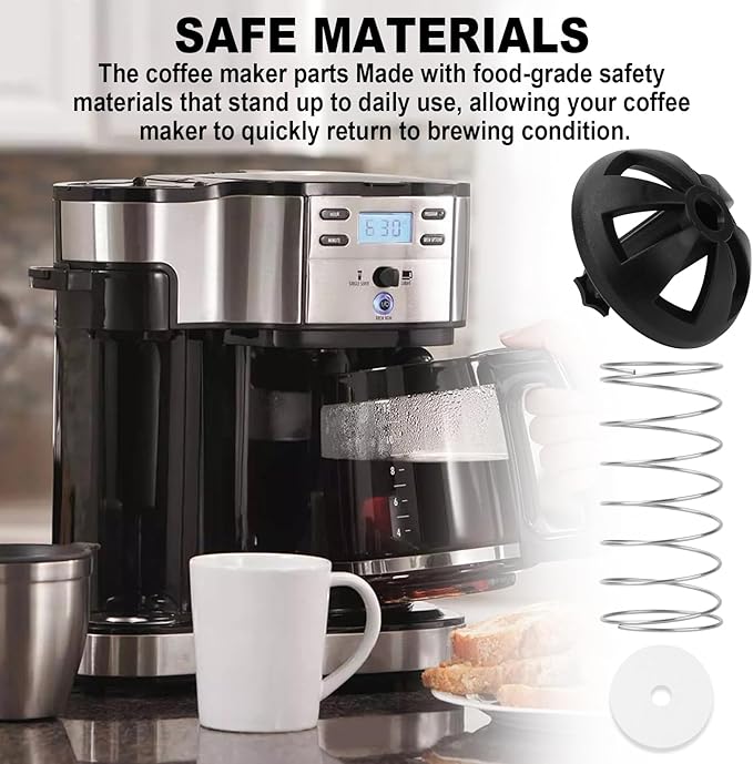 Coffee Brewing Basket Bottom spring loaded stopper kits for Hamilton Beach 990117900 990237500,Fits for Mr. Coffee Black and Decker majority coffee makers Brew Basket