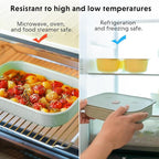 BUYDEEM G52 10.6 Quart Electric Food Steamer Bundle with CT3008 Ceramic Food Storage Container 35 oz Cozy Greenish