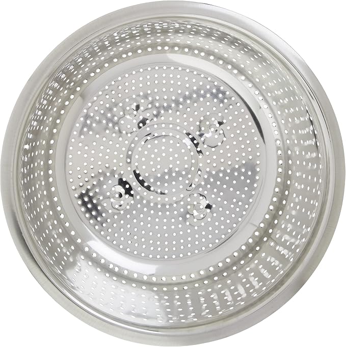 Winco Chinese Colander with 2.5 mm Holes, 11-Inch, Stainless Steel, Medium
