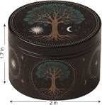 Spice Grinder, Manual Pepper Mill, Adjustable Metal Grinders, Essential for Kitchen (Tree)