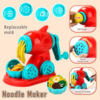 4 in 1 Dough Sets 70 PCS for Kids Ages 4-8, Dough Tools Kit with Ice Cream Noodle Hamburger Cake Maker Machine, Kitchen Creations Art Crafts Food Play Toys for Boys Girls Ages 3+
