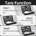 Gram Scale- 500g Ultra-Precise Digital Scale .01 Gram Accuracy for Jewelry, Diamonds, Gold & Silver, Portable Pocket Scale with LCD Display, Tare Function - Perfect for Jewelers & Collectors