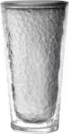 KLIFA- NICE- 20 oz, Set of 4, Acrylic Insulated Tumbler Set, Double-wall Drinking Glasses, BPA-Free, Shatter-Proof Plastic Drinkware, Dishwasher Safe Cups, Assorted