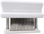 Jaccard 200348, 48 Blade Durable Meat Tenderizer with Stainless Steel Razor Sharp Needle, Cooking Gadget for Tenderizing Chicken, Beef, Pork, Veal, BBQ, White