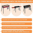 Flat Top Griddle for Camp Chef Accessories 3 Burner Stove SPG90B GB90D TB90 TB90LW TB90LWG TB90LWG15 CCH3 Camp Stove Griddle Top for Camp Chef Tundra 3 Burner 16" x 38"