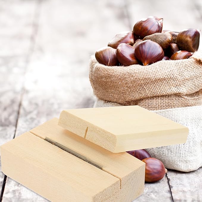 CHILDWEET Manual Chestnut Cutter Cross Opener Nut Cracker Quick Chestnut Cutting Tool for Home Use Walnut Opener Specialty Kitchen Gadget