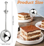 Tea Ball Tea Infuser for Loose Leaf Tea, Stainless Steel Tea Strainers Loose Leaf Tea Steeper with Retractable Long Handle, Fine Mesh Tea Diffusers Filters Reusable Tea Accessories for Tea Lovers