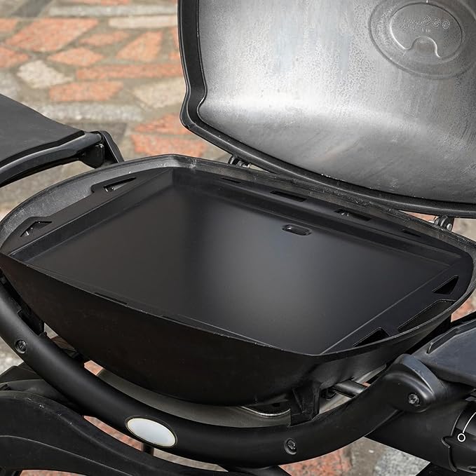 Stanbroil Cooking Griddle Insert for Weber Q200/Q2000 Series Grills, Full Size Nonstick Griddle Plate for Weber Q200, Q220, Q2000, Q2200 Grills