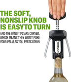 Good Cook Cork Screw Bar Tools, 11 x 4 x 2.5 inches, Black