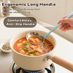 6 Pcs Cooking Utensils Set, Stainless Steel Kitchen Utensils, Heat Resistant Metal Kitchen Tools Include Solid & Slotted Turner Wok Spatula, Serving Spoon, Ladle, Pasta Server, Easy to Clean, Silver