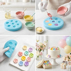 Flower Fondant Molds Plum Blossom Cake Decoration Silicone Mold for Cupcake Topper Chocolate Candy Gum Paste Polymer Clay