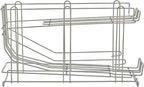 28W-171 FIFO Wire Can Rack, Holds (12) #5 Cans or (8) #10 Cans, Metal Construction, FIFO Design