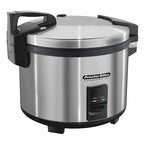 Proctor Silex Commercial 37560R Rice Cooker/Warmer, 60 Cups Cooked Rice Capacity, Nonstick Inner Pot, Hinged Lid, Stainless Steel Housing, Conforms to NSF