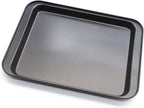 Cookie Baking Sheet, 9.5 Inch x 7 Inch Square Iron Plate with Nonstick Coating for Baking Cookie, Roast Meat, Baking Cake, Bread and other Foods (1)