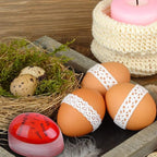 Lasubst Egg Timer for Boiling Eggs that Changes Color When Done, Classic Red