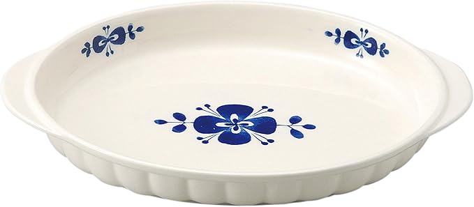 Santo Banko Ware 14649 Family Gratin, Nordic Blue, Oven Safe