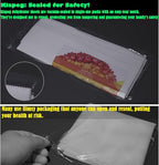 Dehydrators Tray Liners: 10-Pack 14x21 inch Mesh Silicone Dehydrator Sheets - Max Airflow - Non-stick - BPA free - Single-Use Packaging - Non-stick