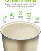 TLOG Mini Rice Cooker 2.5 Cups Uncooked, Healthy Ceramic Coating Portable Cooker, 1.2L Travel Small for 1-3 People, Personal maker, Food Steamer, 12 Hours delay timer, Multi-cooker Grains, Oats