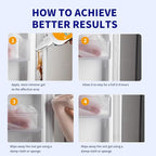 Home Stain Remover Gel – Stubborn Stain Cleaner (Safe for Washing Machine Seals, Sinks & Tiles | No-Slip Formula | 8H Penetration | 15.6OZ)