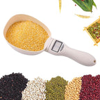 Digital Measuring Spoon, Electronic Measuring Spoon with LCD Screen, 800g / 0.1g High Precision Food Measuring Scoop Scale with Measuring Spoons for Food, Coffee,Spices, Dog Cat Food (1PCS)
