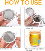 NSTaygate 2pcs Tea Steeper for Loose Tea,Tea Infuser Tea Balls for Loose Tea with Charm Handmade Cute Butterfly BFF Pendant Loose Leaf Tea Steeper Tea Strainer for Girls Women Best Friend Gift