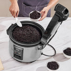 VEVOR Commercial Rice Cooker, 45-Cup Rice Cooker, 9.51 Qt / 9 Liter Large Rice Cooker and Warmer with Nonstick Inner Pot, Fast Cooking and 12-Hour Keep Warm, with Rice Cup and Paddle, for Restaurant