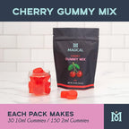 Magical Butter Normal Cherry Gummy Mix – Easy Gelatin Powder for Homemade Gummies – Fruity Candy Mix for DIY Treats
