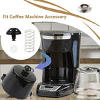 2-Pack Replacement Coffee Brew Basket Spring Loaded Stopper Kits, Fits Mr. Coffee, Black And Decker, Hamilton Coffee Maker Parts, Replaces Part Numbers 112435-000-000 185774-000-000