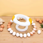 Yellow Egg Shell Opener Egg Topper Cutter Egg Cracker Separator for Quickly Cutting Off The Tops of Eggs Egg Shell Scissors Opener Kitchen Gadgets Tools Egg Separators Specialty Tools and Gadgets