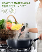 Upgrade Meat Chopper, Heat Resistant Meat Masher for Hamburger, Ground Beef Smasher, Nylon Hamburger Grinder Utensil for Ground Beef, Non Stick Mix Ground Chopper, Mix and Chop Potato Masher Tool