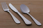 Oneida Flight Everyday Flatware Dinner Forks, Set of 4