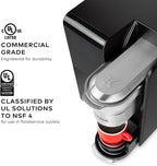 Keurig K-3550 Large Business Single Serve Coffee Maker, Plumbed, Silver/Black