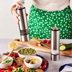 Electric pepper mill in stainless steel u'Select 20 cm - 8in.