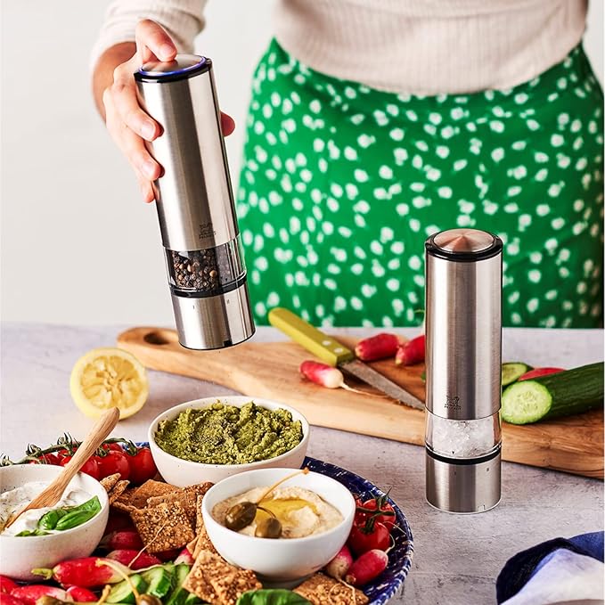 Electric pepper mill in stainless steel u'Select 20 cm - 8in.