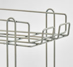28W-171 FIFO Wire Can Rack, Holds (12) #5 Cans or (8) #10 Cans, Metal Construction, FIFO Design