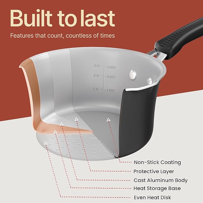 Pots and Pans Set, 22-Piece Non Stick Cookware & Bakeware Sets with Plaid Pattern, Stackable Design, Dishwasher Safe, Stain-resistant, Oven & All-Stove Safe, Tempered Glass Lid, Black