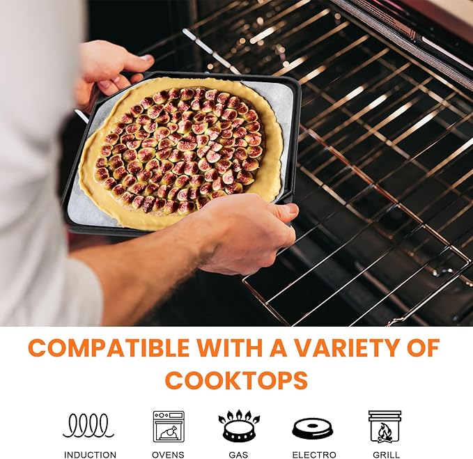 GGC Cast Iron Reversible Griddle, 2-In-1 Griddle Pan for Gas Grills and Stove Tops, 10 x 10 Square Baking Flat and Ribbed Griddle Plate